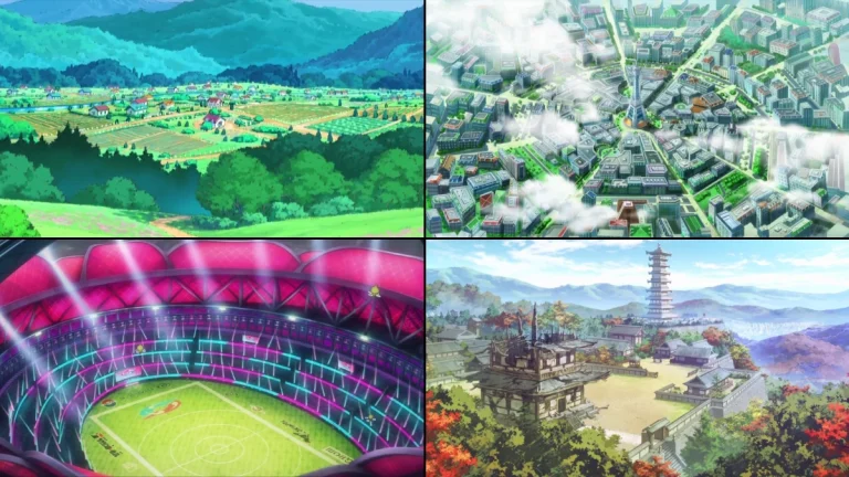 25 Coolest Poké-World Locations The Anime Made Iconic