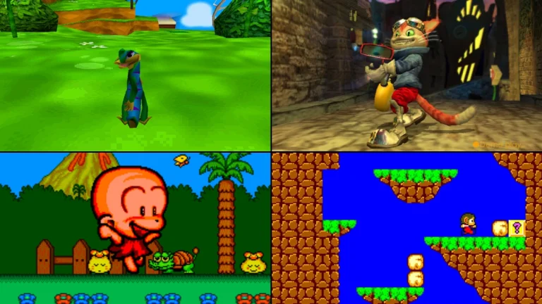 Gaming Mascots that Totally Failed to Replace Mario