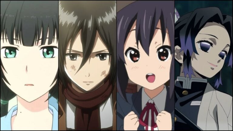 50 Best Anime Girls With Black Hair (Ranked)