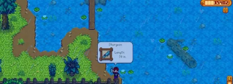 How to Catch Sturgeon in Stardew Valley & Best Locations Revealed