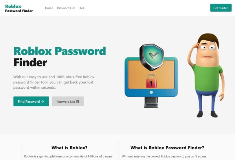 Roblox Password Finder How to Recover Your Lost Password in 2023?