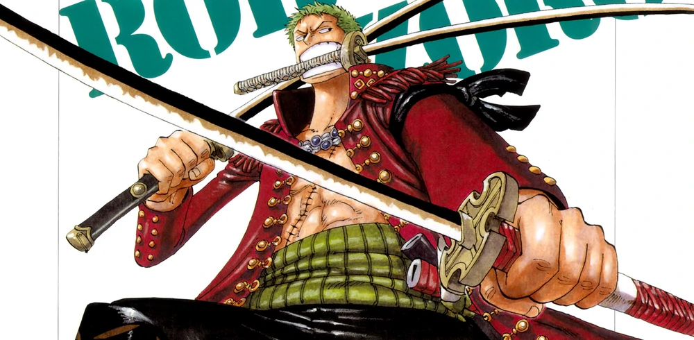 Zoro Surprised When Testing the Power of Mihawk's Yoru Sword - One