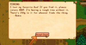 Where Is Robin's Lost Axe In Stardew Valley? (Guide)