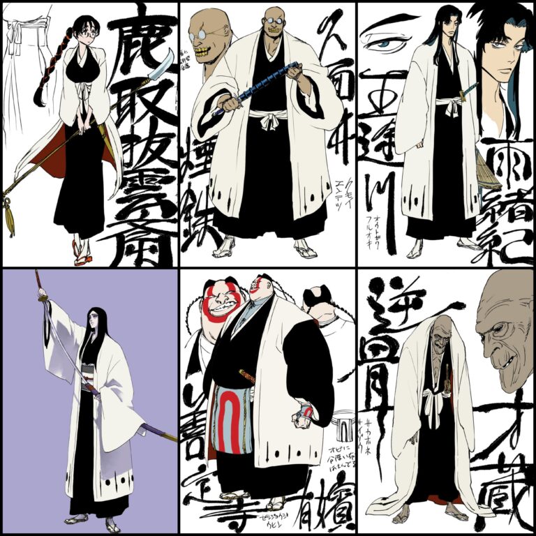 Who Were the Original Captains of the Gotei 13 in Bleach? Explained!