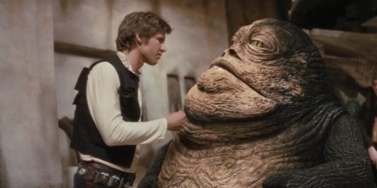 Jabba and Han Contemplating