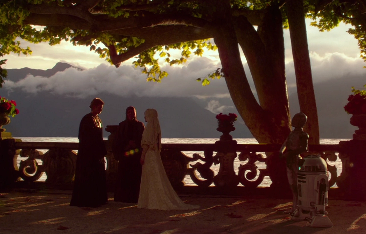 Star Wars When Where Did Anakin Padm Get Married 