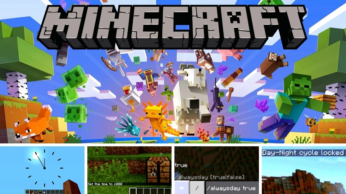 minecraft bedrock allways day download