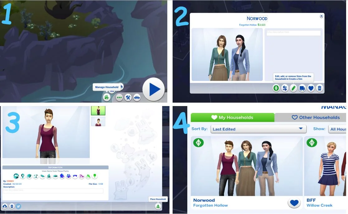 The Sims 4 Here's How To Create Another Sim & Add It to Your Household