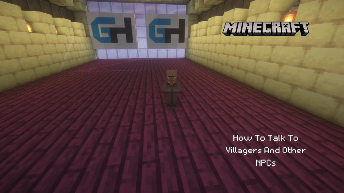 Minecraft Here’s How To Talk to Villagers and Other NPCs