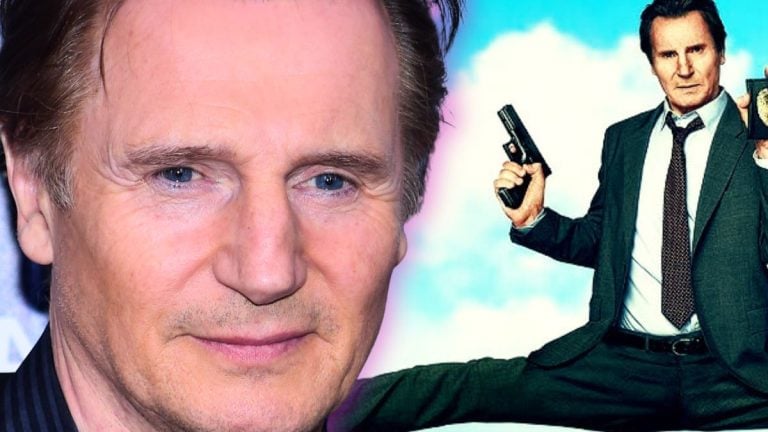Liam Neeson Gets Absurd in New ‘Naked Gun’ Poster That Mocks AI and Teases His Comedy Turn