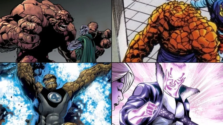 10 Strongest Versions of Fantastic Four’s The Thing, Ranked