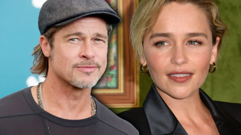 Brad Pitt Wanted to Spend $120.000 on a Night Out with Emilia Clarke