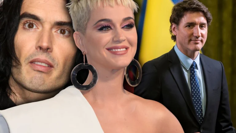Russell Brand Takes Brutal Swipe at Katy Perry and Justin Trudeau Over Their Rumored Romance