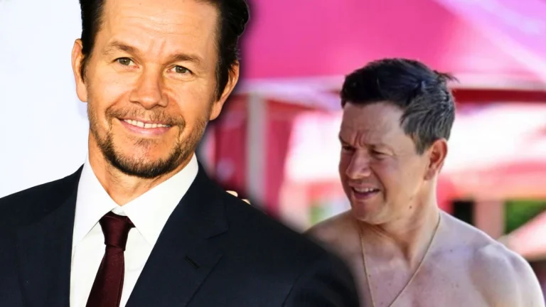 Mark Wahlberg Shows Off Ripped Physique During Beach Day With Rhea Durham