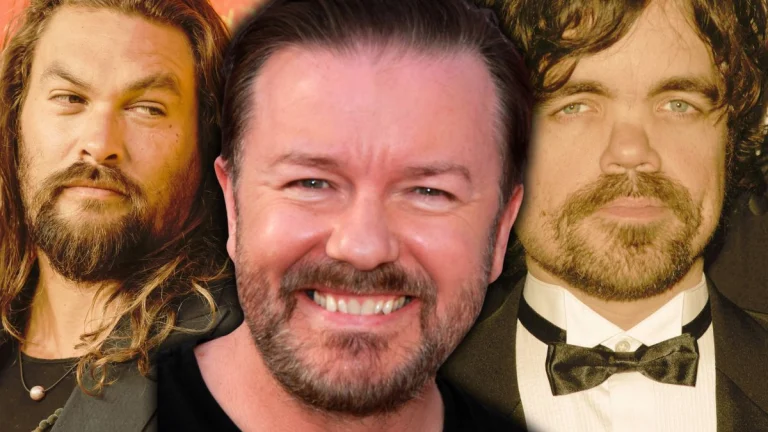 Ricky Gervais Shares the Jason Momoa and Peter Dinklage Joke He Dropped from the Golden Globes