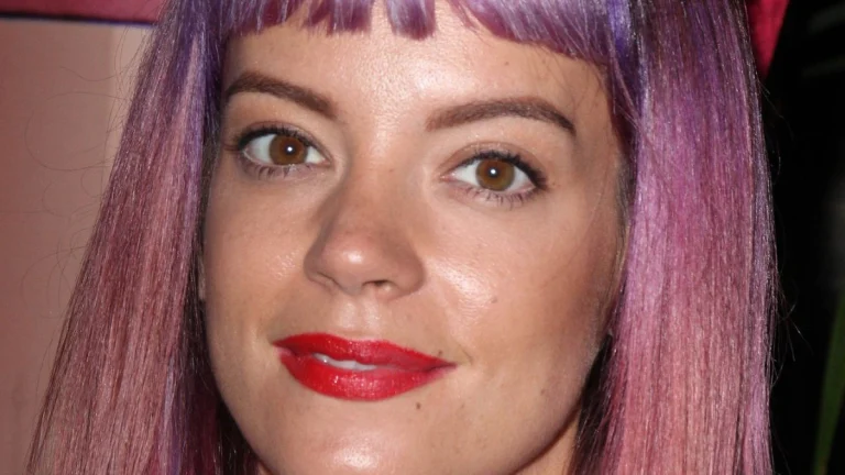 Lily Allen Turns Up the Heat in 18+ Santa Costume With Garters for the Holidays