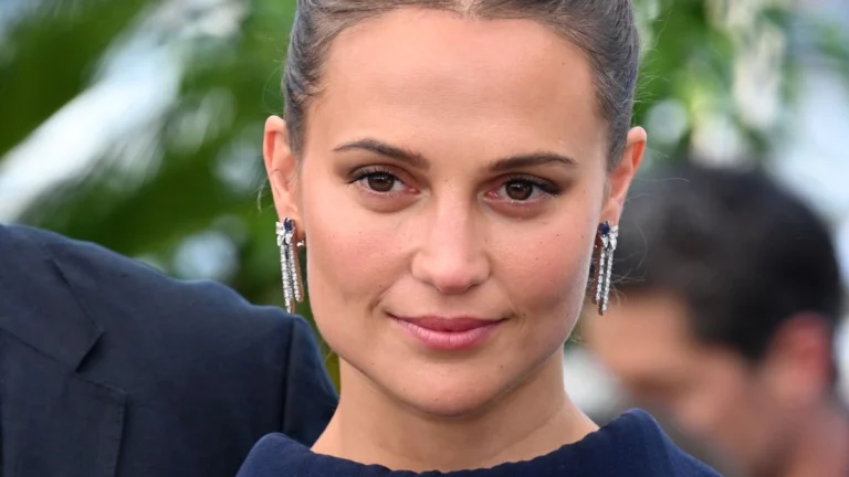 Alicia Vikander Dazzles in Mesh Gown at Gothenburg Film Festival
