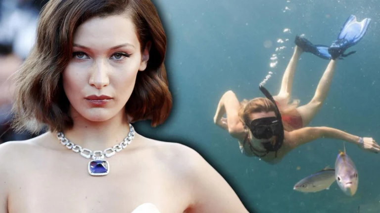 Bella Hadid Turns Up the Heat in Tiny Bikini on Tropical Getaway