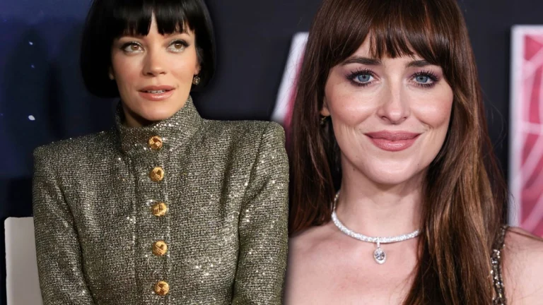 Dakota Johnson and Lily Allen Dazzle in Glam at Valentino’s Star-Studded Show