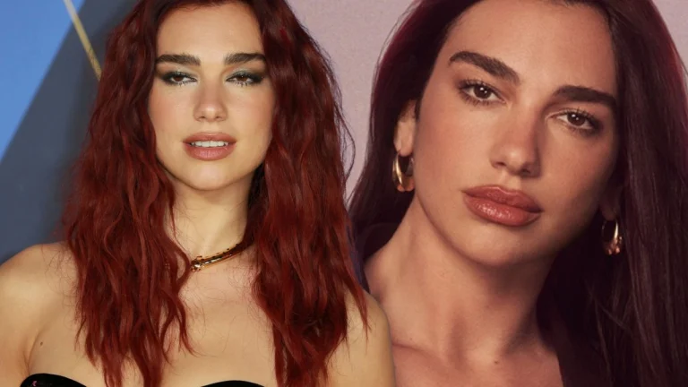 Dua Lipa Sizzles in See-Through YSL Shirt and Nothing But a Bra