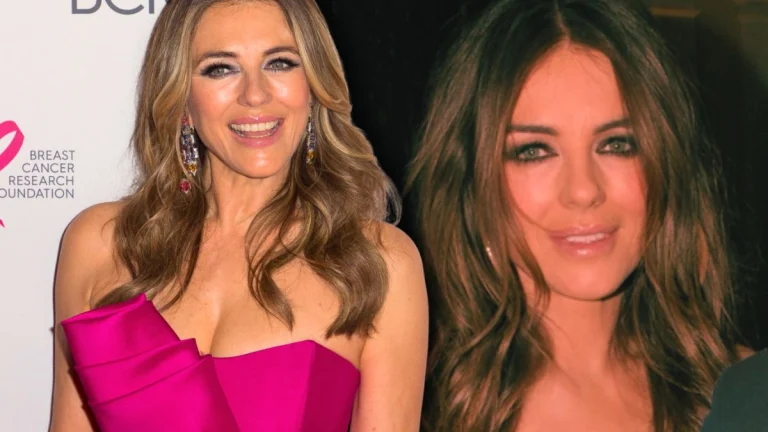 Elizabeth Hurley Shows Off Her Looks at 60 in Fur Coat and Bikini at Bond-Themed Party