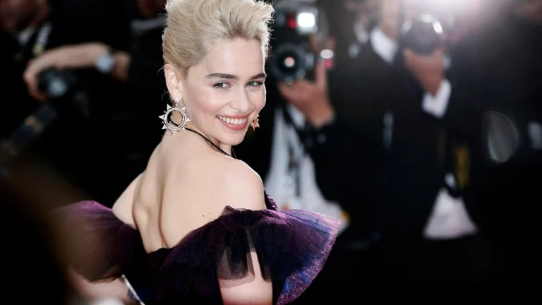 Emilia Clarke, 39, Dazzles in Sheer Lace, Flaunting Her Cleavage in a Throwback Shot