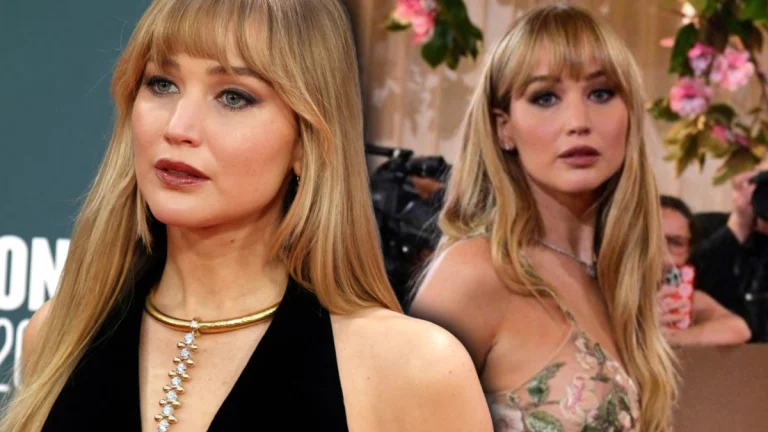 Jennifer Lawrence Barely Covers Up in a Jaw-Dropping Naked Dress at the 2026 Golden Globes