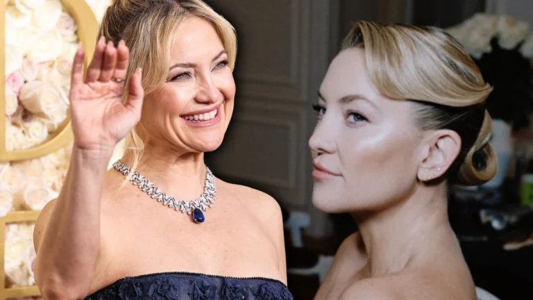 Kate Hudson Turns Heads in Cozy Bathrobe While Sipping Drink During Fashion Week