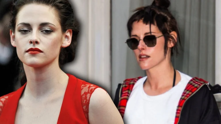 Kristen Stewart Stuns in See-Through Skirt Showing Her Thong