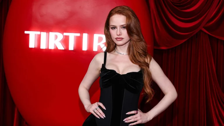 Madelaine Petsch Sizzles in Strappy Red Dress at ‘The Strangers’ Premiere