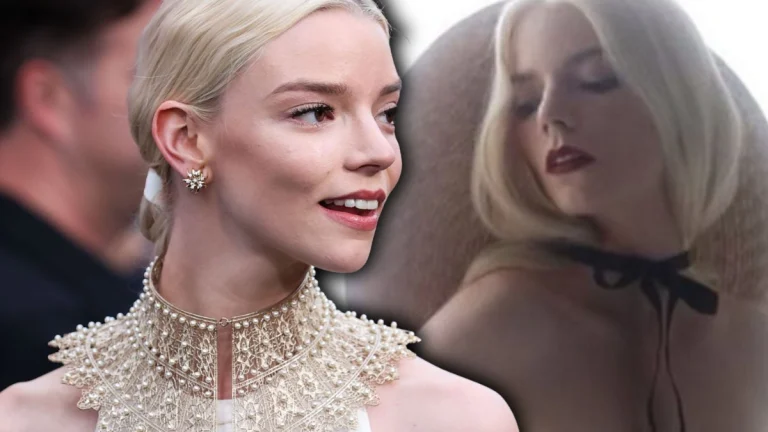 Anya Taylor-Joy Reveals Lingerie Under Angelic Sheer Gown That Clings to Every Curve