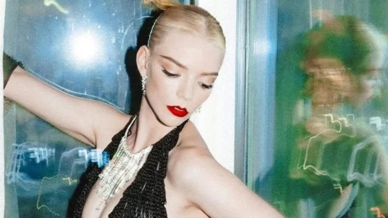 Anya Taylor-Joy Turns Goes Braless in Figure-Hugging Ethereal Dress During New York Outing