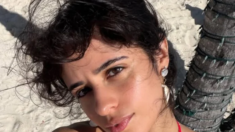 Camila Cabello Sizzles in a Scorching Red Tiny Bikini