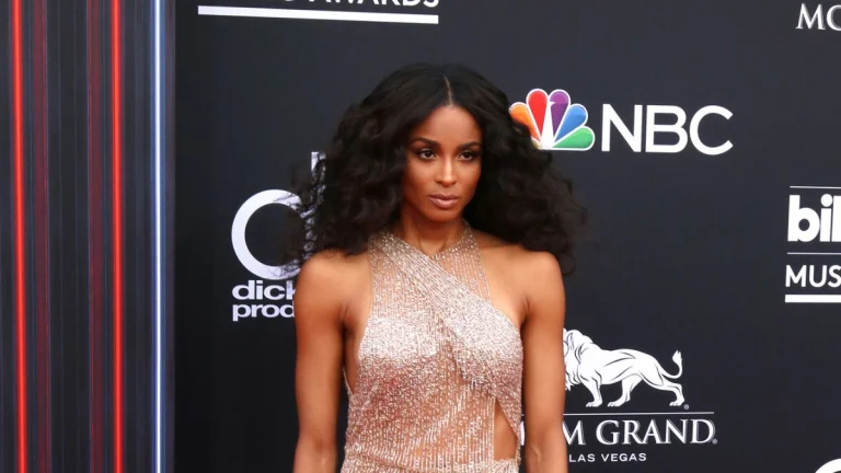 Ciara Turns Heads in Ultra-Sheer Lace Dress Barely Held by Two Strings On the 2026 NFL Honors Red Carpet