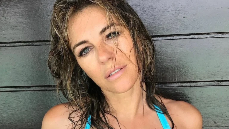 Elizabeth Hurley, 60, Flaunts Ageless Look in Daring Red Bikini