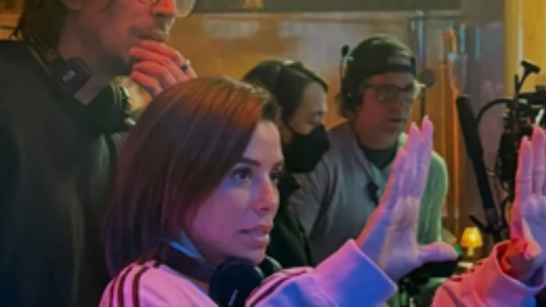 Eva Longoria, 50, Flaunts Fierce Style in Striking Adidas Tracksuit on Her Way to Work