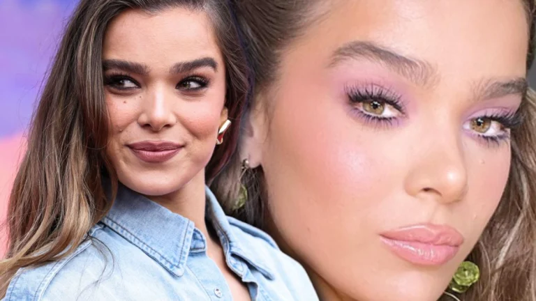 Hailee Steinfeld Glitters Like a Goddess in Throwback Top That Leaves Little to the Imagination