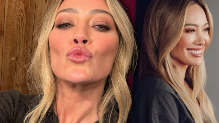 Hilary Duff Sizzles in Laid-Back Grey-Brown Chic on Instagram