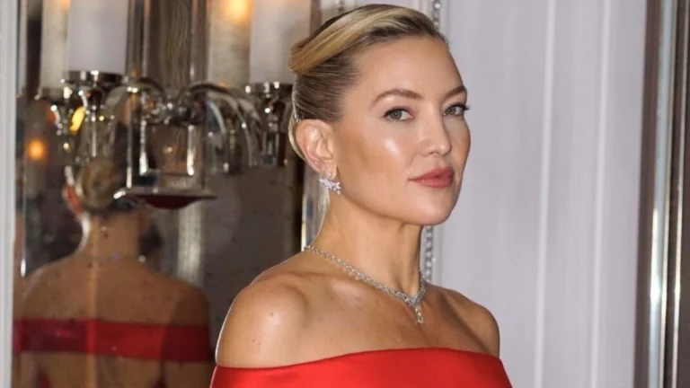 Kate Hudson, 46, Steals the Spotlight With a Backless Baftas Dress Featuring a Striking Cutout