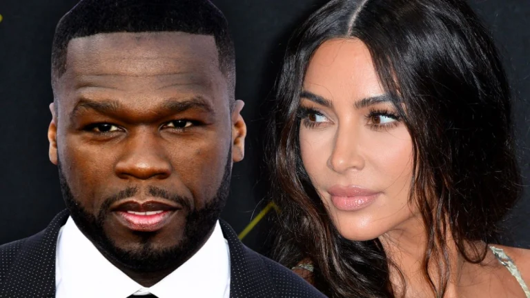 Kim Kardashian and 50 Cent Spotted Filming Together for New Netflix Movie