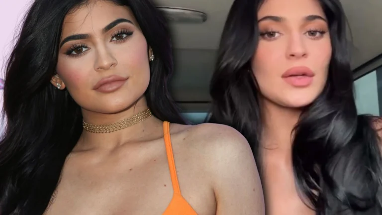 Kylie Jenner Breaks the Internet with Stunning Cleavage in Viral Makeup Tutorial