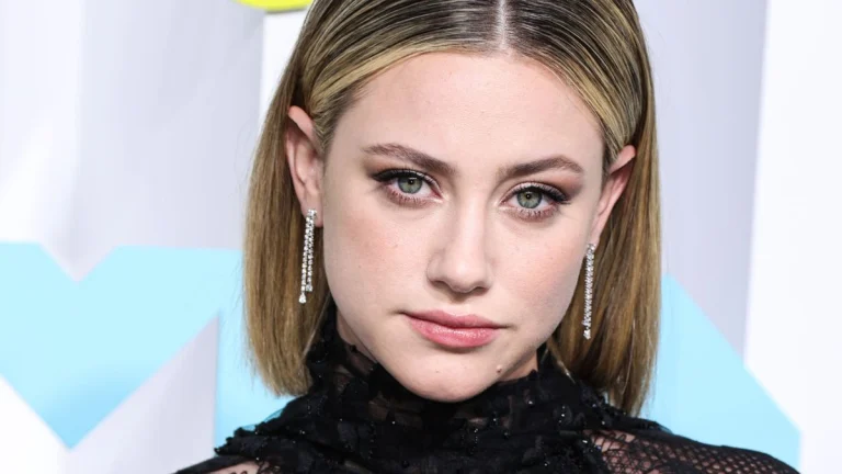 Lili Reinhart Turns NYC Into Her Runway in a Risky Black Mini That Leaves Little to the Imagination