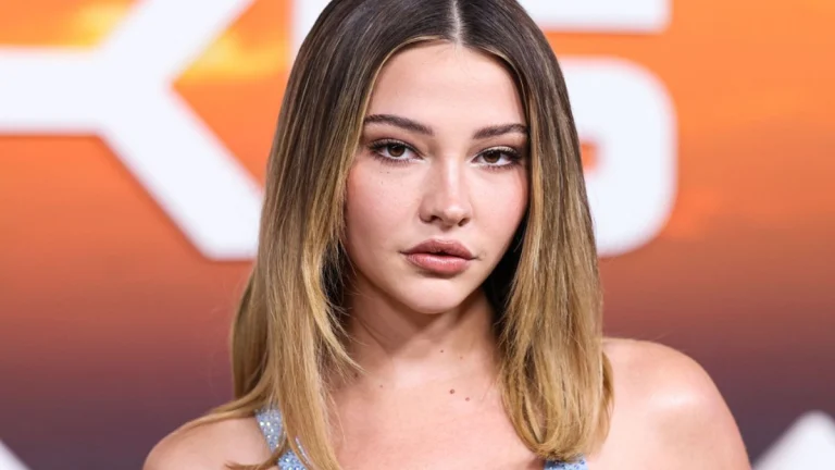 Madelyn Cline Flaunts Curves Braless in Daring Tights Throwback