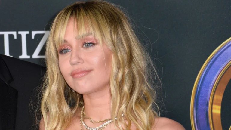 Miley Cyrus Debuts a Bold String Cami Look in Maybelline Campaign