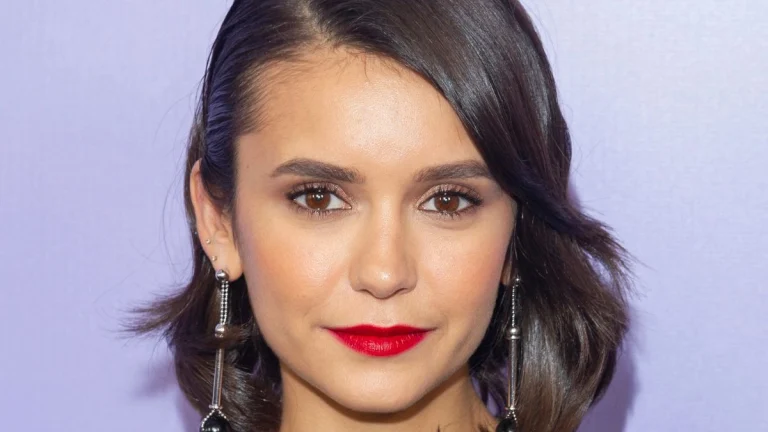 Nina Dobrev Heats Up Paris in a Teasing Floral Mini Dress