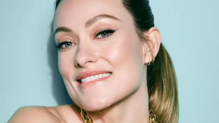 Olivia Wilde, 41, Flaunts Cleavage in Parisian Blazer Throwback