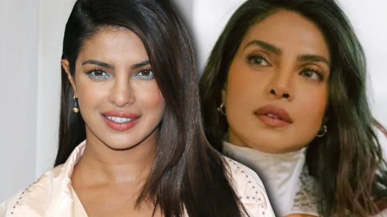 Priyanka Chopra, 43, Dazzles in a White Dress Highlighting Her Cleavage at The Bluff Press Tour