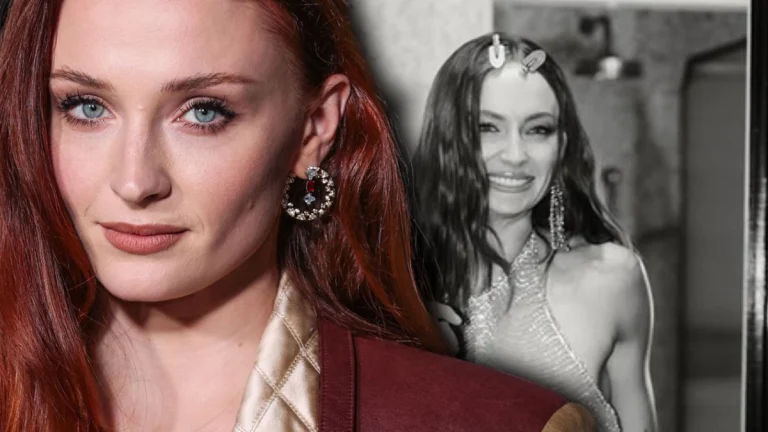 Sophie Turner Dazzles in a Sparkling Dress That Leaves Little to the Imagination for Her 30th Birthday