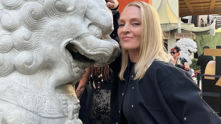 Uma Thurman, 55, Shows off Must-Have Jewelry Trend