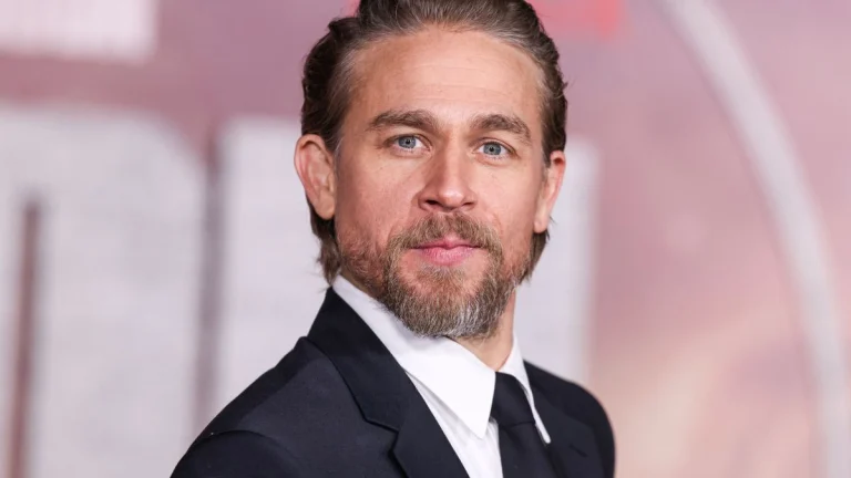 Charlie Hunnam, 45, Serves Midnight Temptation in Navy Suede at the 2026 Actor Awards